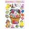 Easter Decoration - Easter Basket & Friends Clings - Pack of 12